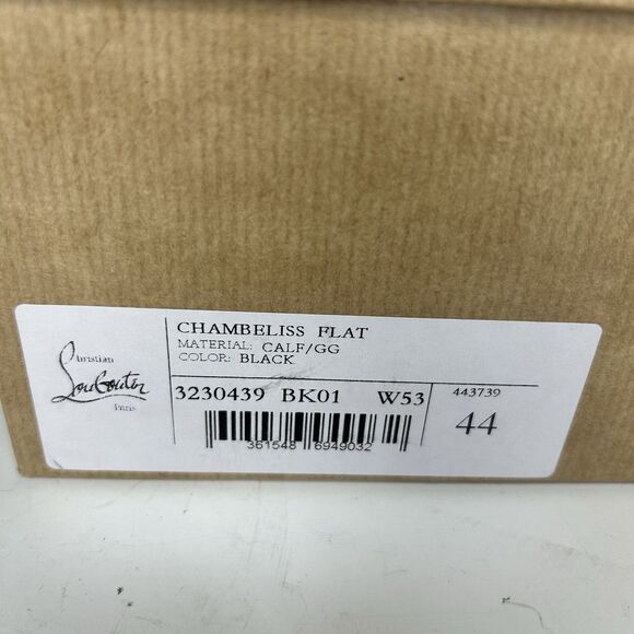 Christian Louboutin Chambeliss Leather Oxford Men\'s Size 44 Black main image 10